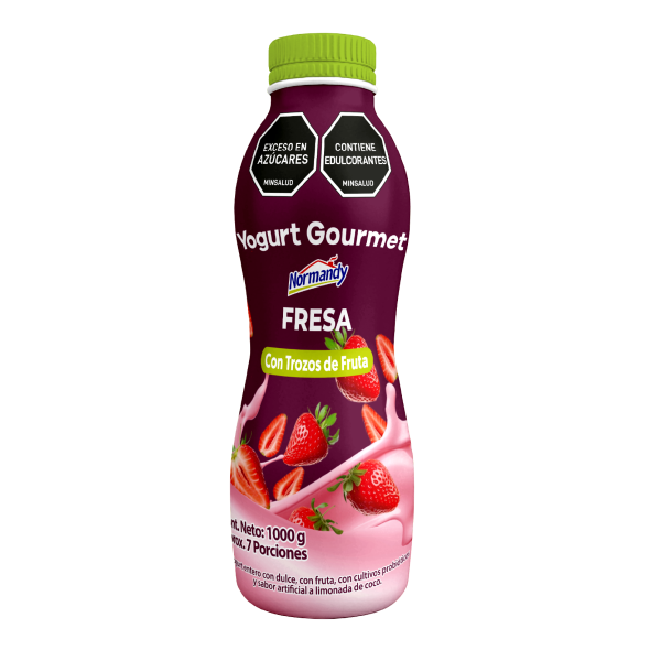 Yogurt Gurmet fresa garrafa
